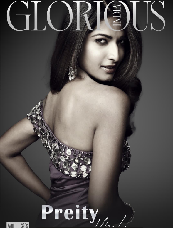 Preity at a conference